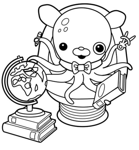 Print & Download - Octonauts Coloring Pages for Your Kid’s Activity