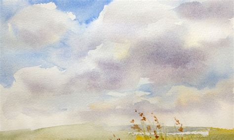 The Sky's the Limit! How to Paint the Sky In Watercolor | Watercolor ...