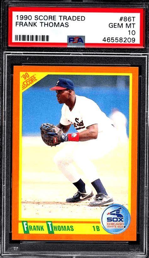 Best 10 Frank Thomas Rookie Card Investments