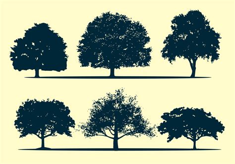 Tree Silhouette Free Vector Art | 13,216 Free Images!