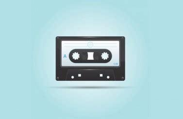 Retro Vector Cassette Tape Graphic Vector for Free Download | FreeImages