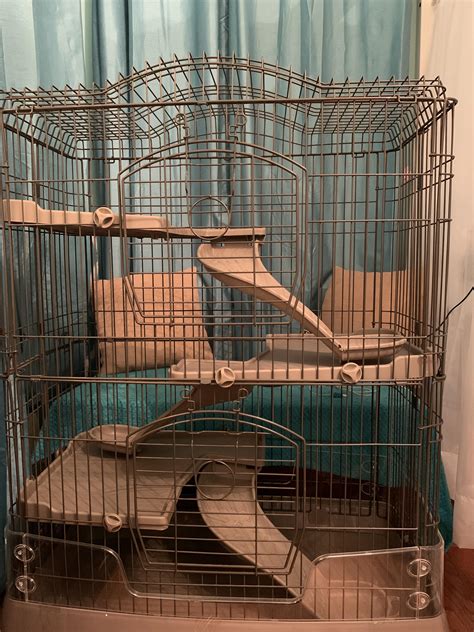 My rat cage came in today! I’m buying accessories soon! : r/RATS