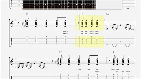 Personal Jesus Guitar Chords