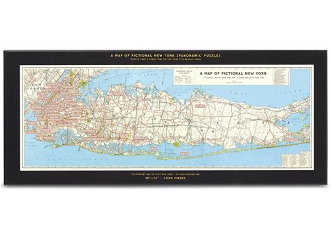 New York City Map Puzzle 1000-Piece Deals