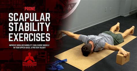 Prone Exercises for Scapular Stability - Full Video Tutorial - Man Flow ...