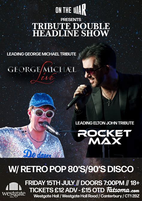 CANCELLED George Michael & Elton John Tribute Evening - Westgate Hall