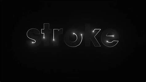 Stroke animation in after effects - YouTube