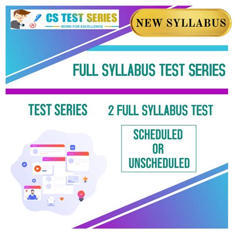 CS FULL SYLLABUS TEST SERIES (2 FULL TEST)