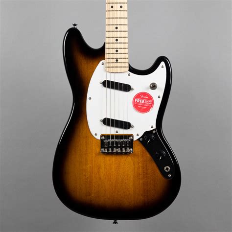 Squier Sonic Mustang in 2-Color Sunburst – Carlton Music Center