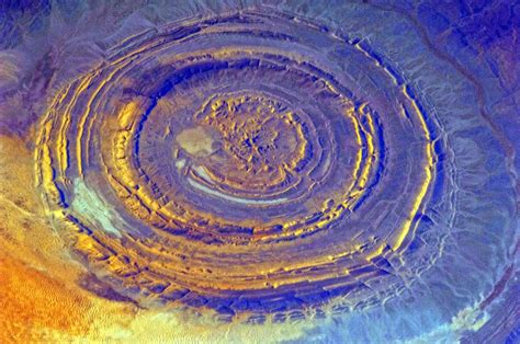 Richat Structure in Mauritania: The Eye of Africa | Mysterious places ...