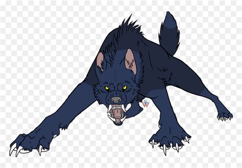 Anime Angry Wolf Drawings, - Anime Angry Wolf Drawing, HD Png Download ...