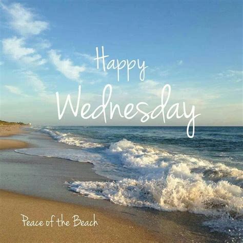 Good Morning Happy Wednesday Beach Images