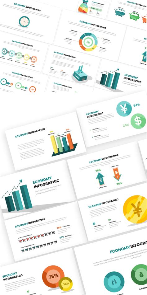 Economy Infographic Google Slides #189287 - TemplateMonster