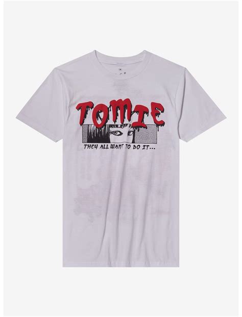 Junji Ito Tomie Manga Panels Boyfriend Fit Girls T-Shirt | Hot Topic