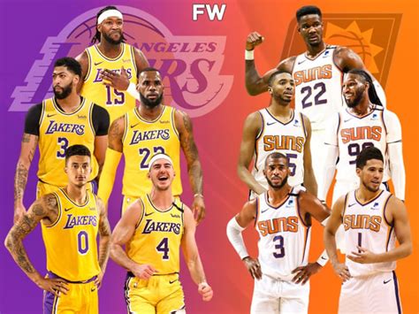 The Full Comparison: Los Angeles Lakers vs. Phoenix Suns - Fadeaway World