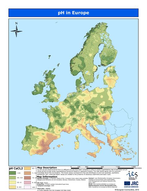 Soil pH in Europe - ESDAC - European Commission