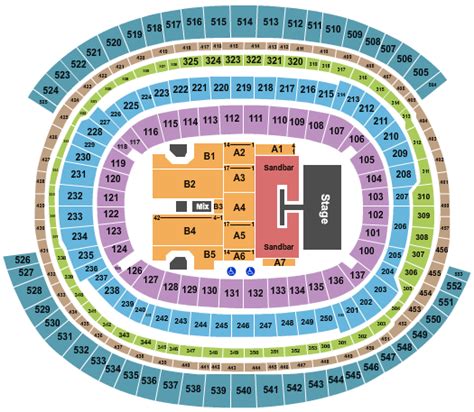 SoFi Stadium Seating Chart + Rows, Seats and Club Seats