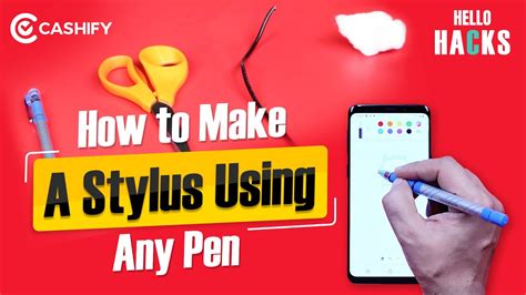 How To Make A Stylus Pen At Home| DIY Stylus Pen - YouTube