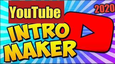 Free youtube intro maker online - colorskda