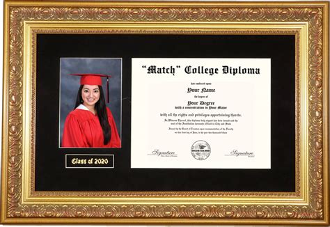 Diploma Frame with Graduation Photo – L.A. Framing Wholesaler, Inc.