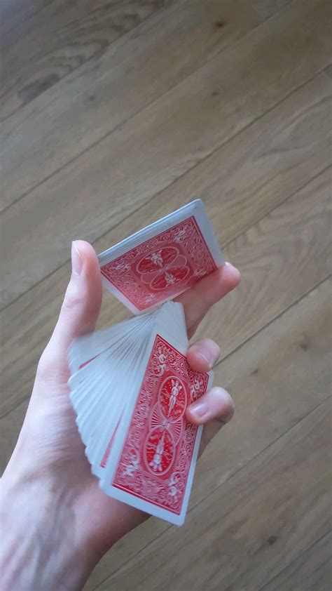 hope this didn't trigger you too much (judo flip) : r/cardistry