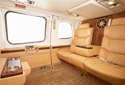 Interior of our VVIP Bell 430. Coming soon to flybhs.com fly in style ...