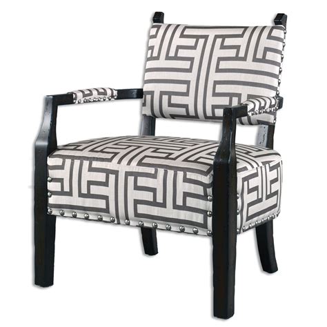 Geometric Patterned 28" Accent Chair | Mathis Brothers Furniture