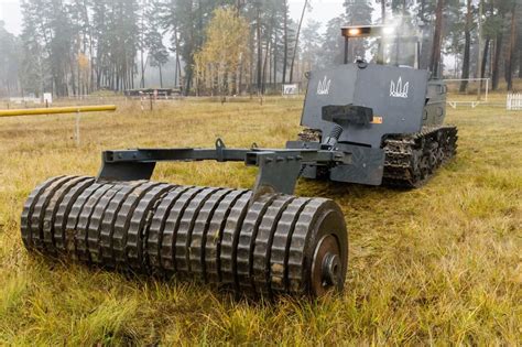 First Ukrainian demining machine developed in Kharkiv