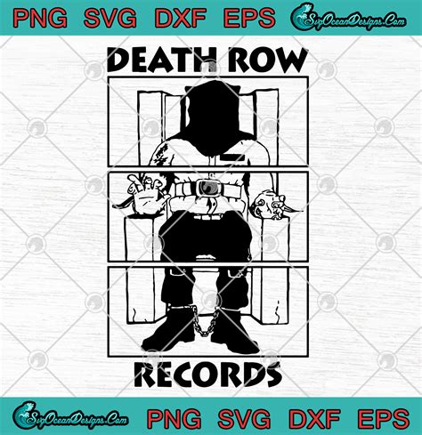 Death Row Records Logo SVG PNG EPS DXF Art Vector