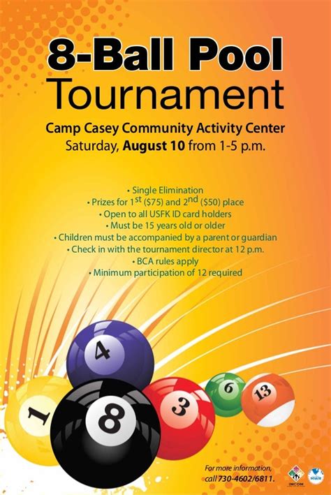 8-Ball Pool Tournament