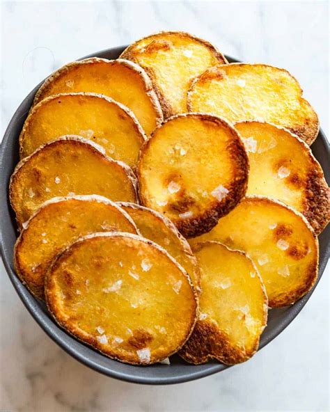 Homemade Baked Potato Chips - Cooking For Peanuts