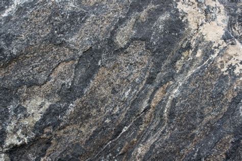 Black Schist Rock Texture with Diagonal Bands – Photos Public Domain