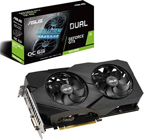 Asus GeForce GTX 1660 Super Overclocked 6GB Dual-Fan Evo Edition VR ...