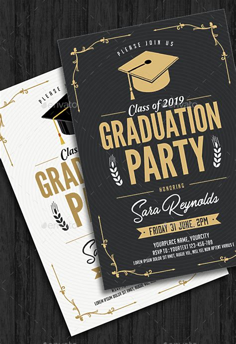 11+ Graduation Invitation Card Designs - PSD, AI, Word, EPS | Design ...