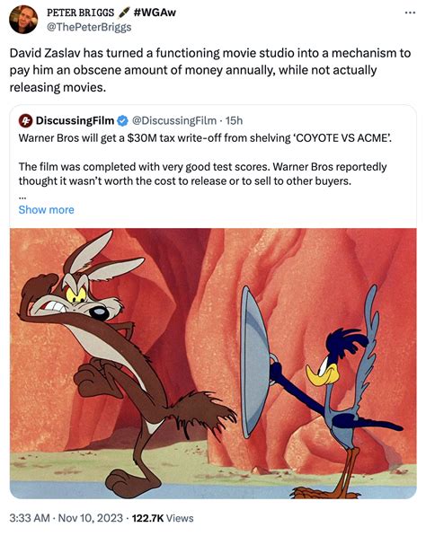 'Coyote vs. Acme' Cancellation Controversy | 'Coyote vs. Acme ...