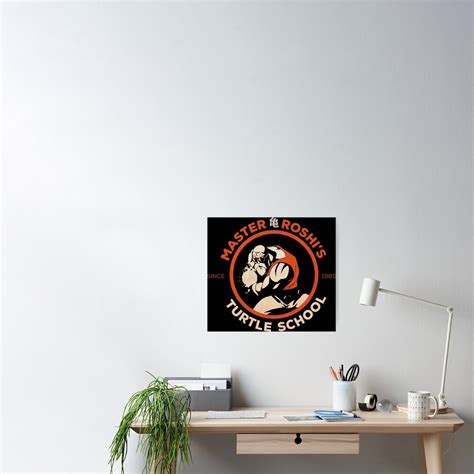 "MASTER ROSHI'S TURTLE SCHOOL" Poster for Sale by kethis8804 | Redbubble