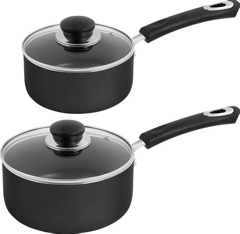 Utopia Kitchen Nonstick Saucepan Set - Home & Garden Decor