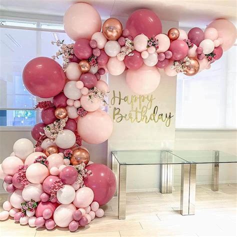 150pcs DIY Balloon Garland & Arch Kit Magenta Pink White - Etsy Canada