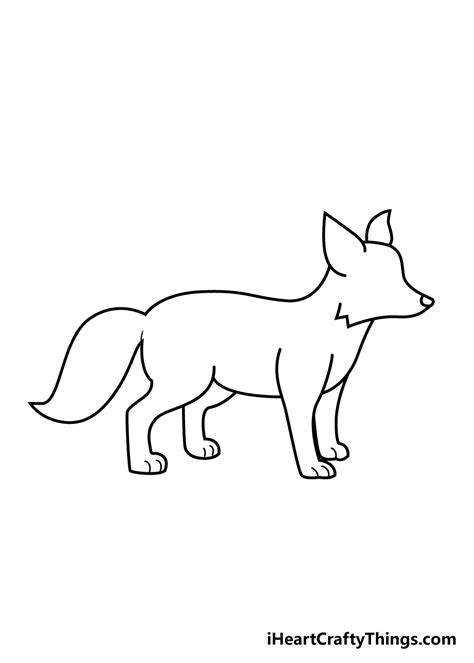 Fox Animal Drawing