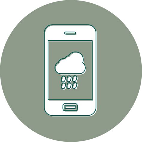 Weather App Vector Icon 20281618 Vector Art at Vecteezy