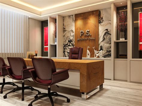 Office Interior Design & Visualization :: Behance