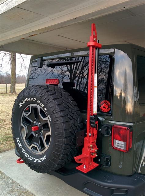 Jeep Wrangler Accessories - Hi-Lift Jack HL425 42 Hi-Lift Red All Cast ...