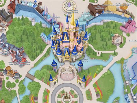 PHOTOS - My Disney Experience digital map update for Magic Kingdom ...