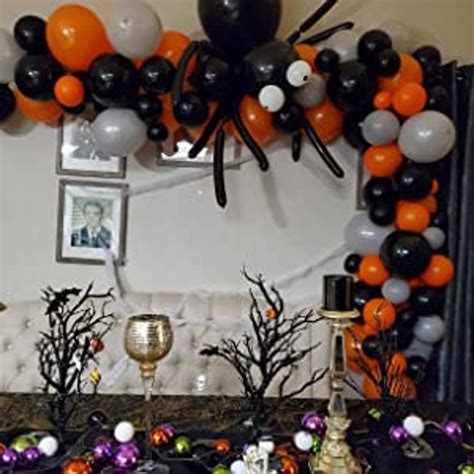 Halloween Balloon Garland Arch Kit With Black Orange Balloons - Etsy