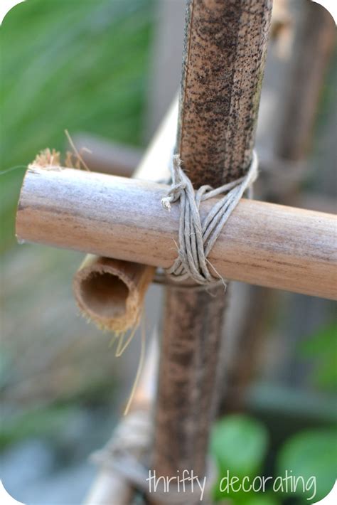 Thrifty Decorating: Bamboo Tomato Stakes