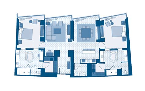 Aria Corner Suite Floor Plan | Floor Roma