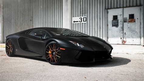 Lamborghini Aventador LP700-4 Black Car Photo wallpaper | 1920x1080 ...