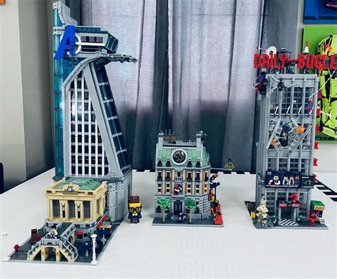 LEGO Avengers Tower, Sanctum, & Daily Bugle : r/marvelstudios