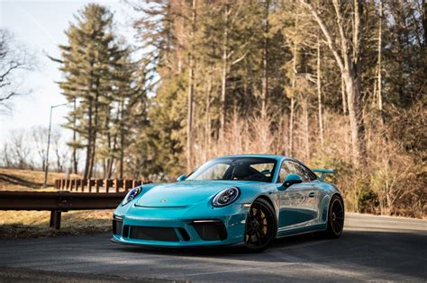 Blue Porsche Wallpaper