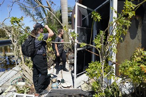 Florida barrier island residents recount horror of Hurricane Ian